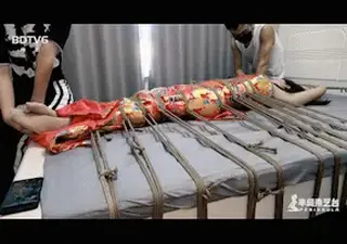 YT769 美国用户定拍：布玛绚丽旗袍床挠